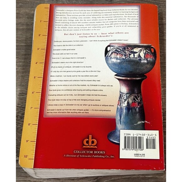 Schroeder's Antiques Price Guide Book by Sharon Huxford Paperback 2002 - Picture 6 of 6